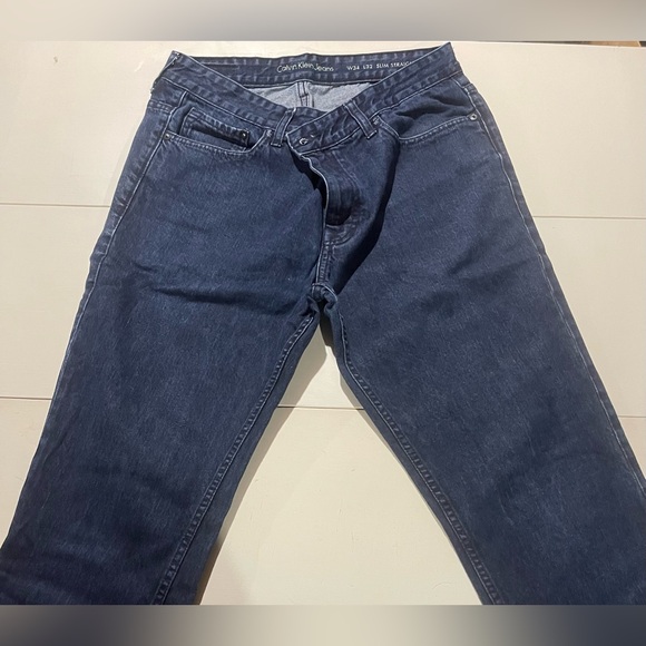 Calvin Klein - Men’s Jeans - Slim Straight - 34x32 - Picture 3 of 4